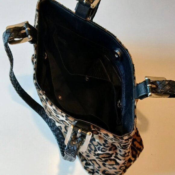 Brighton Animal Print Handbag GUC - Picture 5 of 10